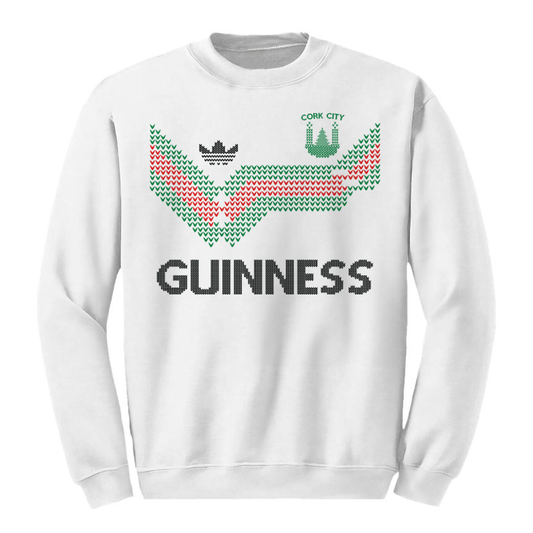 Cork City White Christmas Jumper