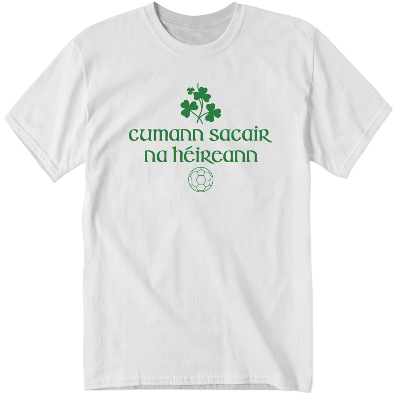 Cumman Sacair na hÉireann White T-Shirt