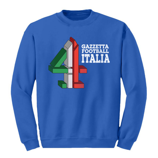 Gazzetta Football Italia Blue Sweater
