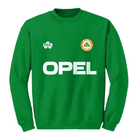 Ireland Retro Football Green Jumper