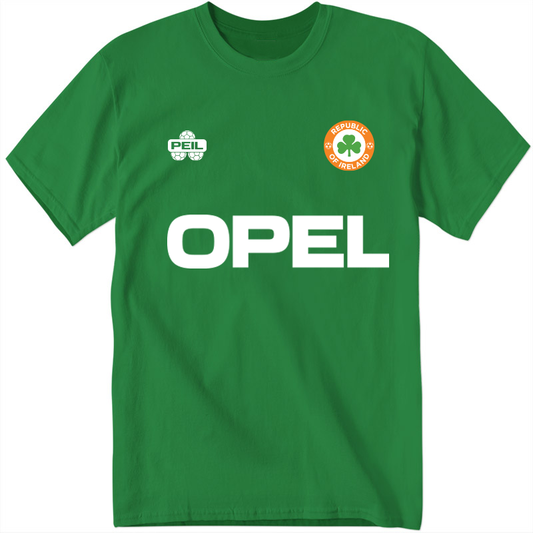 Ireland Retro Football Green T-Shirt