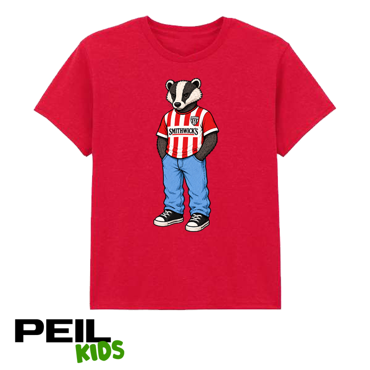 Kids - Badger Derry City T-Shirt