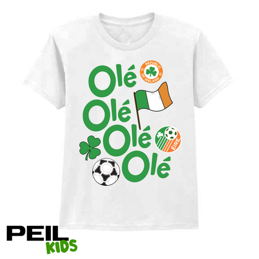 Kids - Olé Olé Olé White T-Shirt