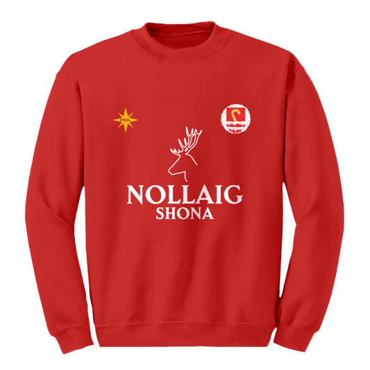 Pats Nollaig Shona Red Jumper