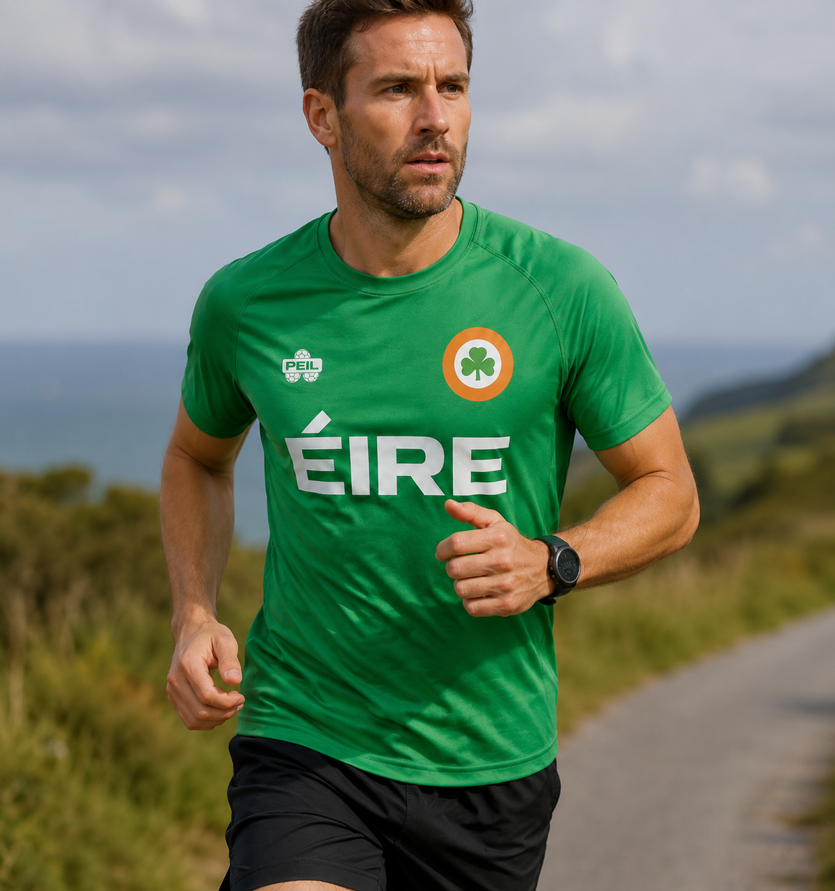 AirCool Breathable Éire Green T-Shirt