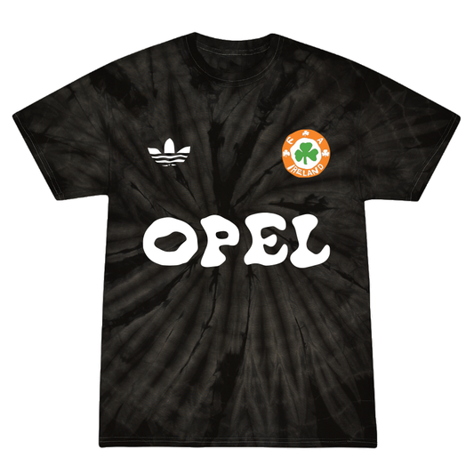 Tie Dye Ireland Black T-Shirt