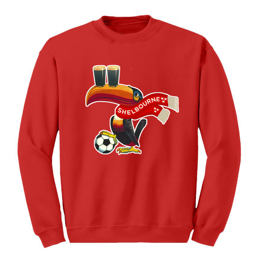 Toucan Reds Sweater