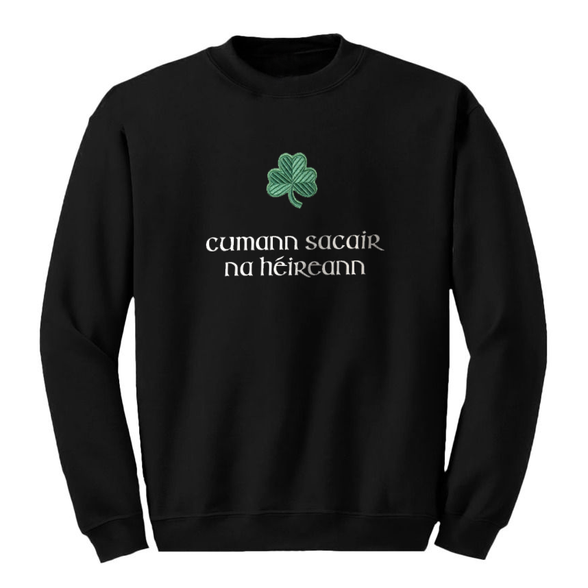 Cumann Sacair na hÉireann Black Jumper