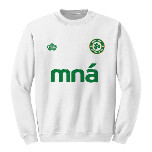 Ireland Mná White Sweater