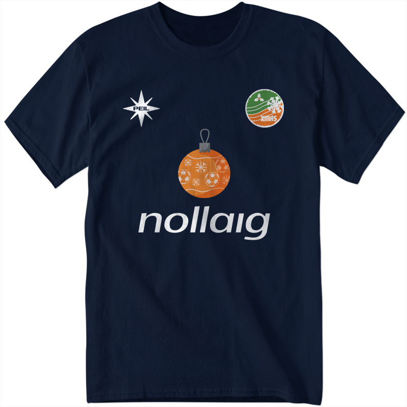 Ireland Nollaig Navy T-Shirt