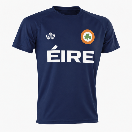 AirCool Breathable Éire Navy T-Shirt